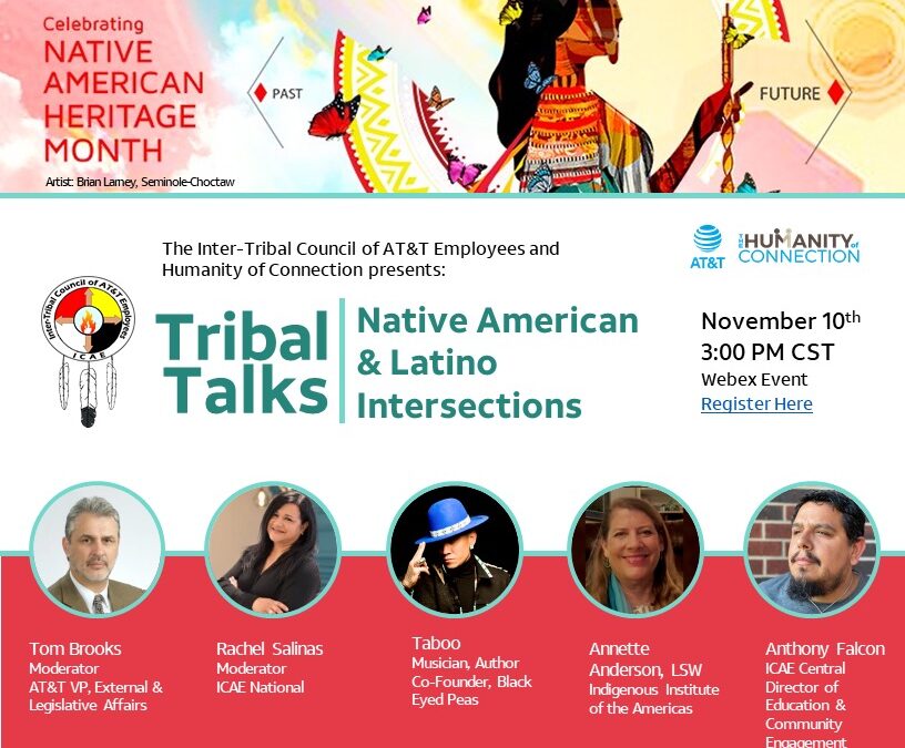 Tribal Talks with Taboo: Native American & Latino Intersections